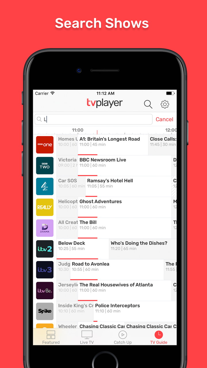 TVPlayer, Search
